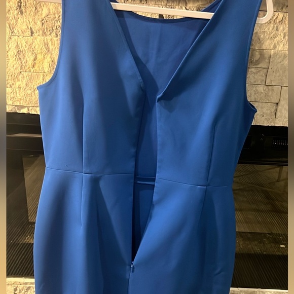 J. Crew Blue Sheath Mini cocktail Dress size 14 - Picture 7 of 10